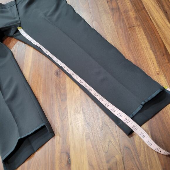 Peace of Cloth Gracie Pant Castle Stretch Grosgrain Trim Hi-Lo Hem Size 10 - Picture 10 of 10